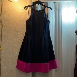 Brand New Vince Camuto 14 blue and pink mini